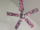 Fan Blade Designs Pink Camo Home Shot