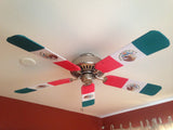 Fan Blade Designs Mexican Flag Home Image