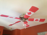 Fan Blade Designs Canadian Flag Home Image