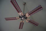 Gold Chain Links Ceiling Fan Blade Dust Covers