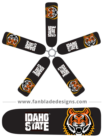 Fan Blade Designs fan blade covers - Idaho State University Bengals