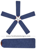 Fan Blade Designs fan blade covers - Denim