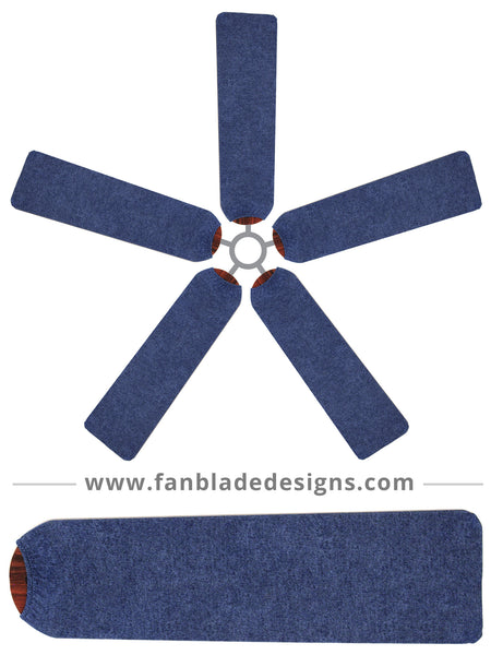Fan Blade Designs fan blade covers - Denim