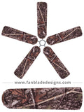 Fan Blade Designs fan blade covers - True Timber