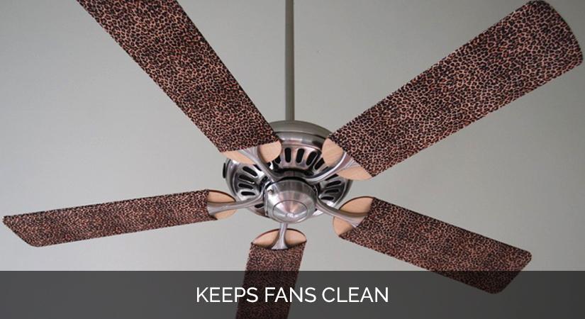 Ceiling Fan Blade Cover Designs Baby Leopard