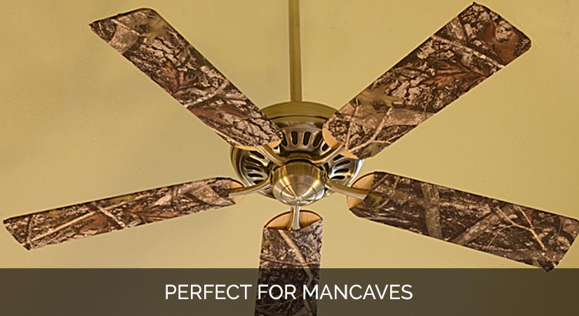 Ceiling Fan Blade Cover Designs True Timber Camo